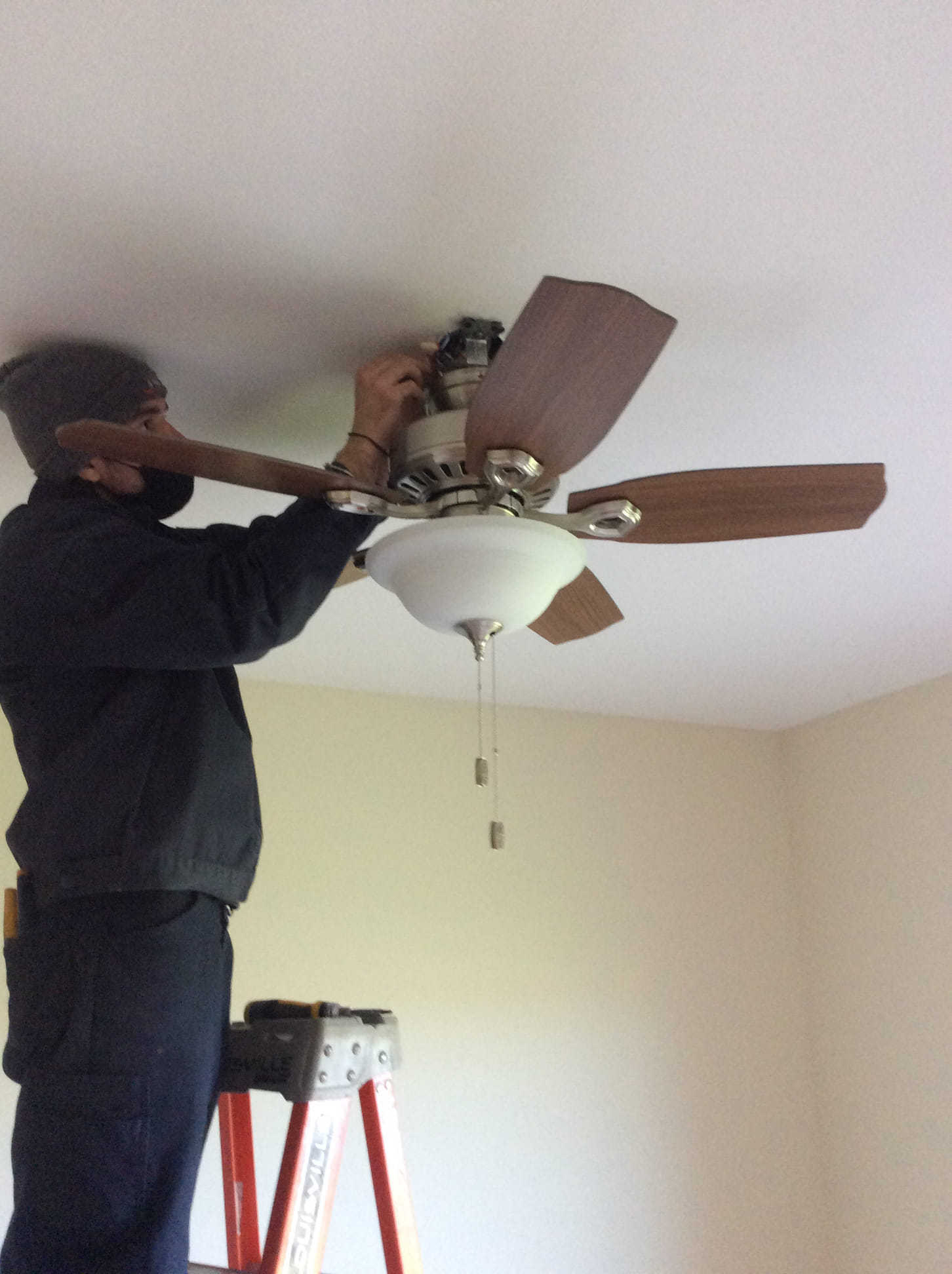 ceiling fan installation