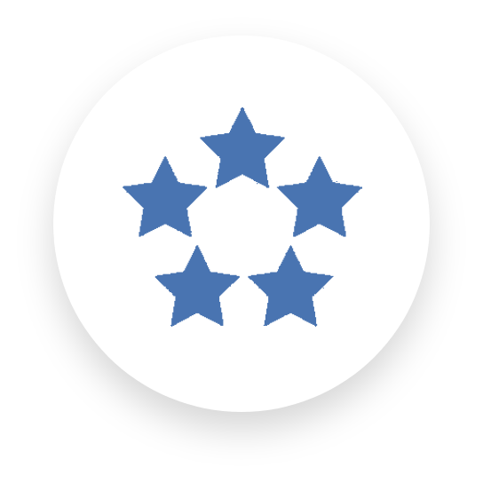 Five Stars Icon