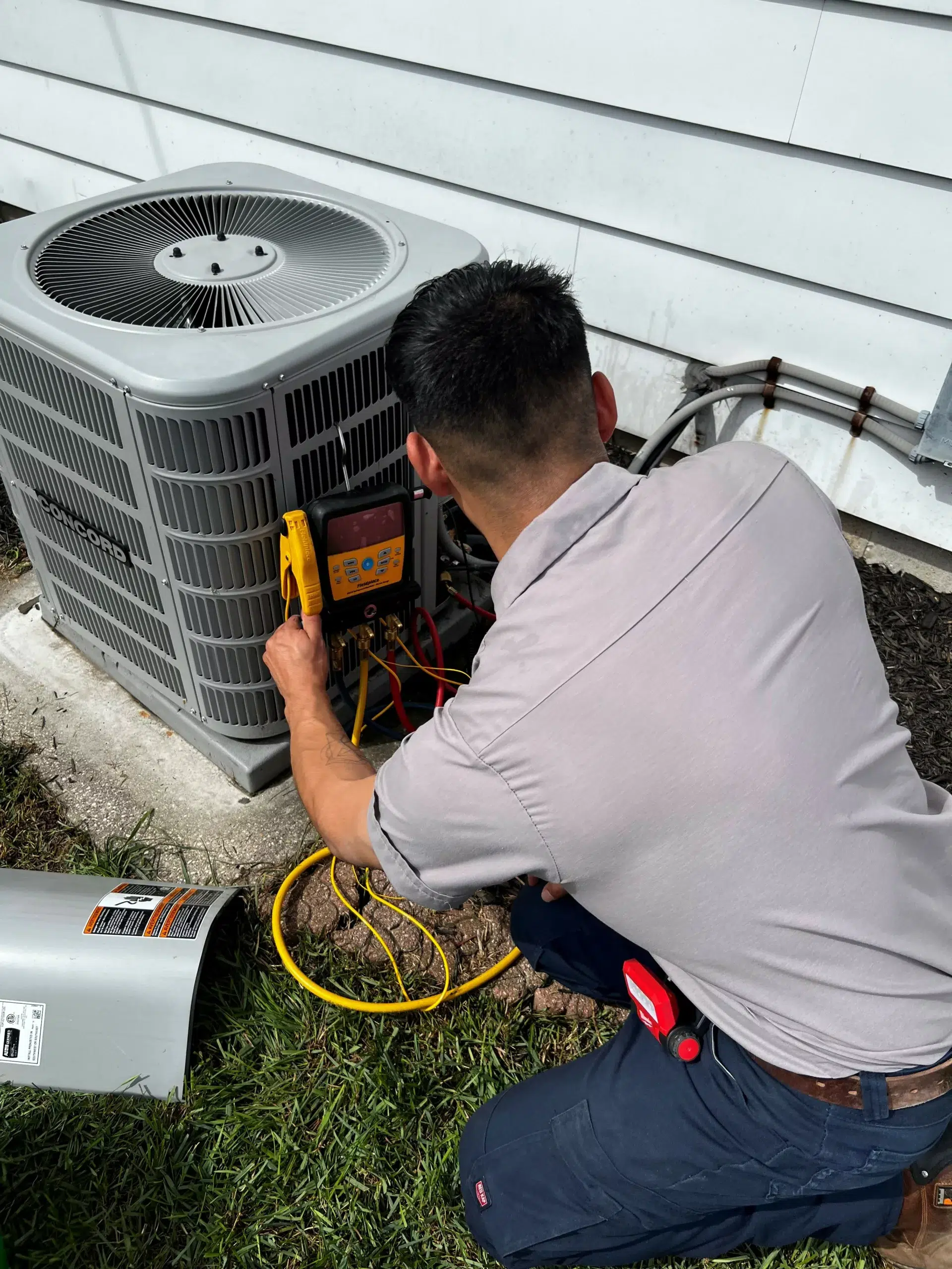 HVAC Technician - Erick | Repairing AC Unit