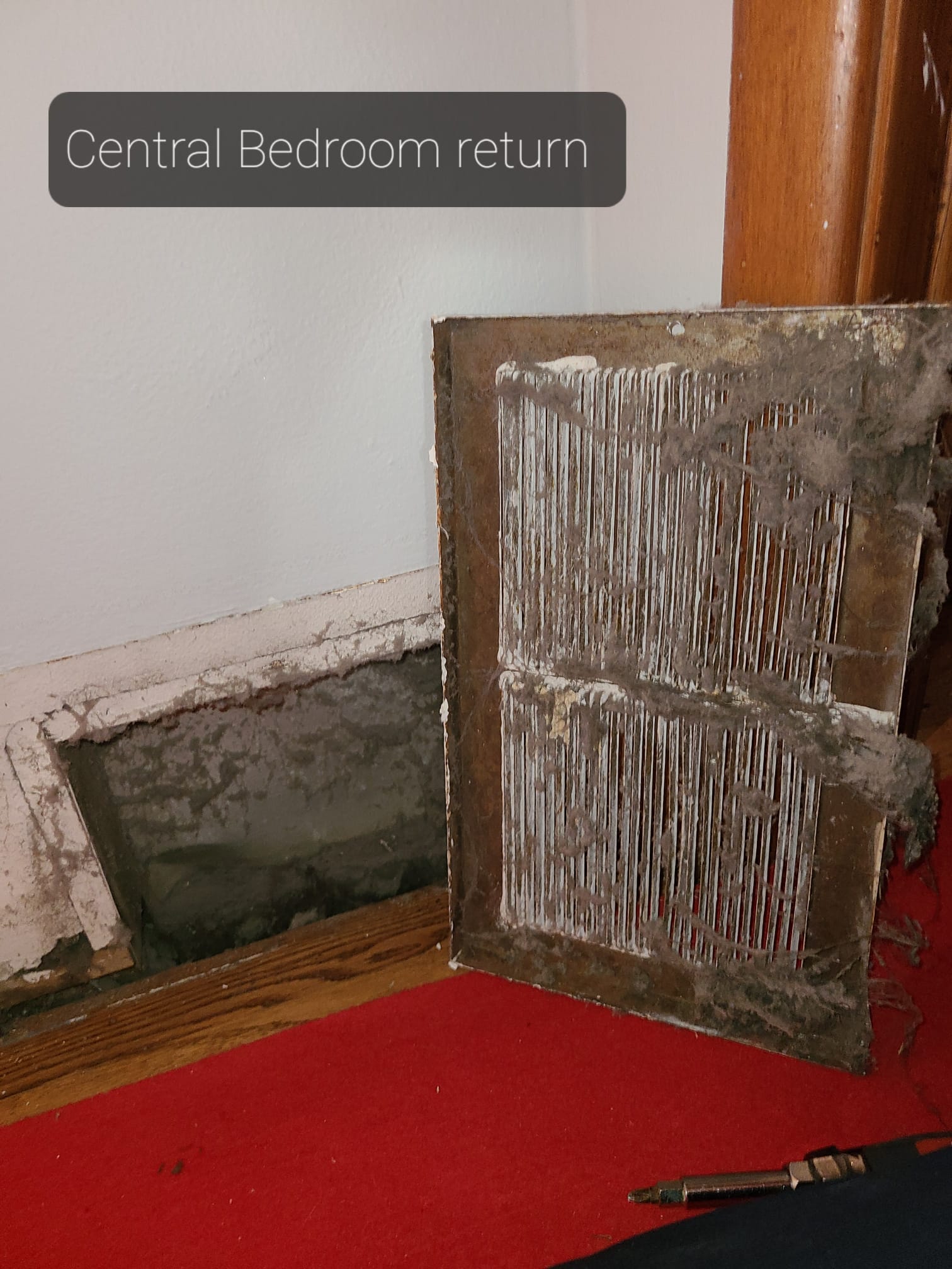 Restricted Air Flow Dirty Ducts