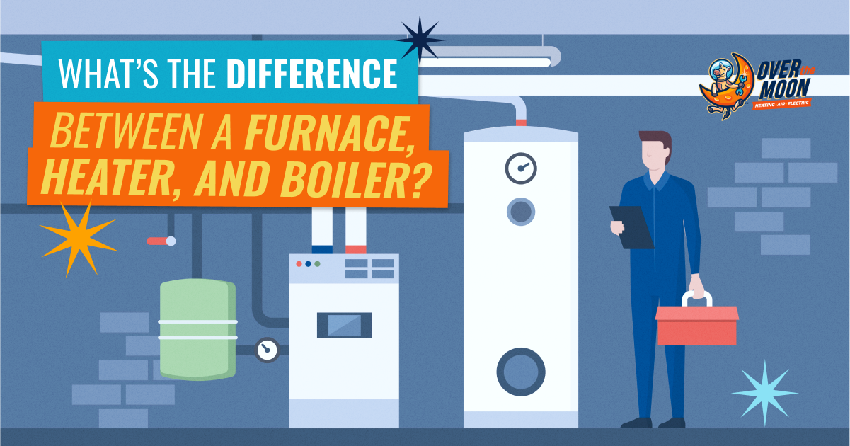 Furnace, heater, and boiler explained