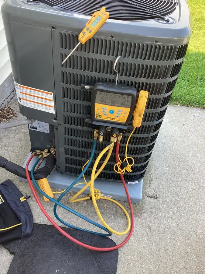 Air conditioning unit in Brookfield.